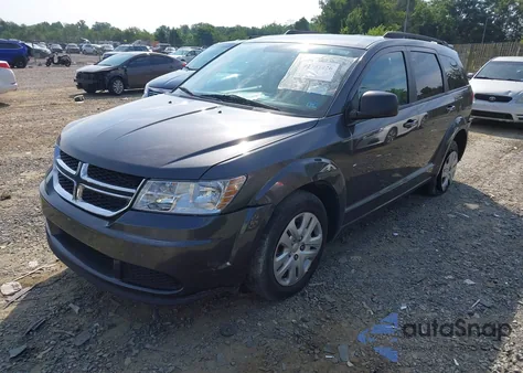 2018 Dodge Journey Se z USA, uszkodzony, nr VIN 3C4PDCABXJT241122